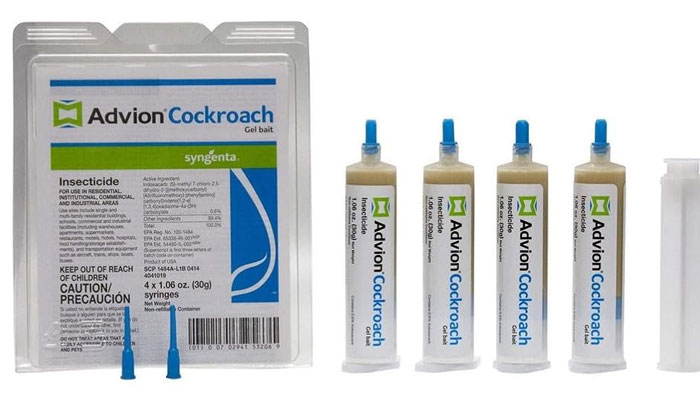 Tube de gel appât pour traitement professionnel contre les cafards